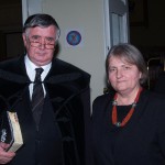 Bishop Bölcskei and Director Márta Fazekas Riskóné